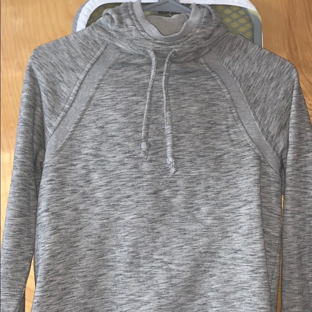 Gray sweatshirt